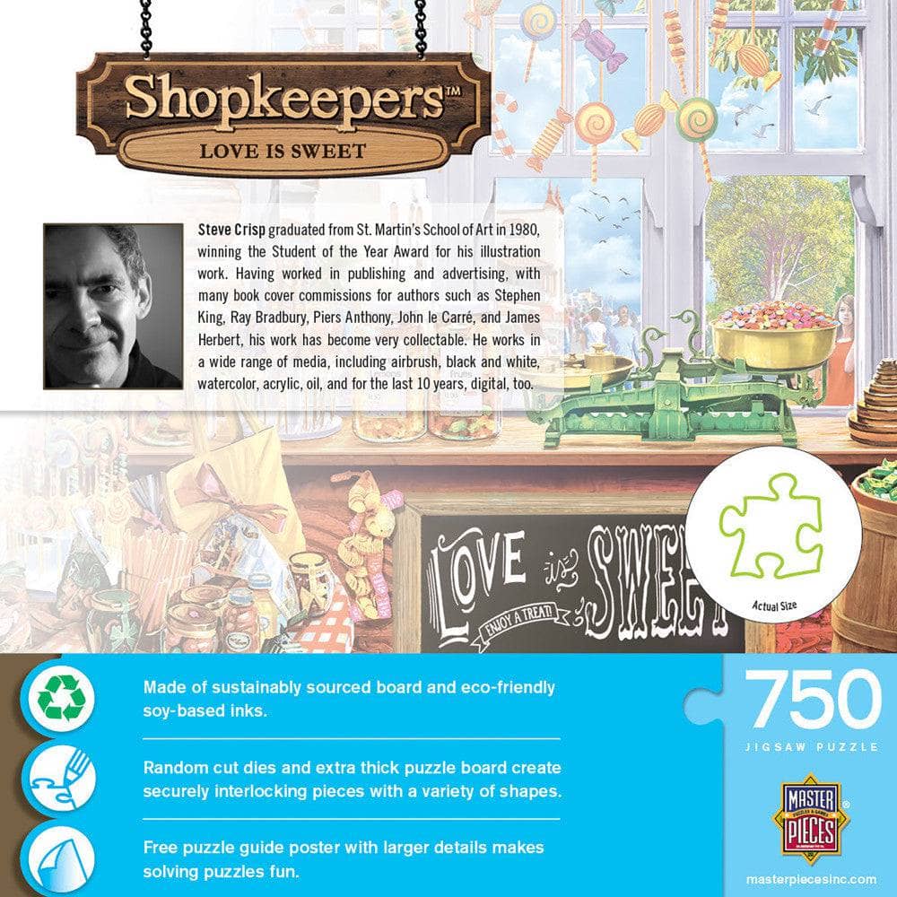 Shopkeepers - Love is Sweet 750 Piece Jigsaw Puzzle (ONLINE ORDER ONLY)
