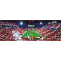 Oklahoma Sooners - 1000 Piece Panoramic Jigsaw Puzzle - End View (ONLINE ORDER ONLY)