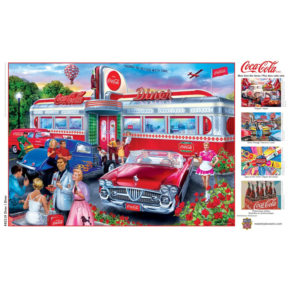 Coca-Cola - Diner 1000 Piece Jigsaw Puzzle (ONLINE ORDER ONLY)