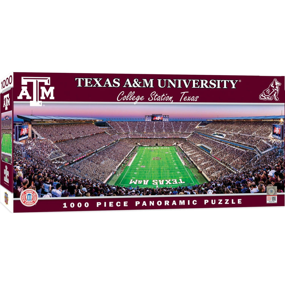 Texas A&M Aggies - 1000 Piece Panoramic Jigsaw Puzzle - End View (ONLINE ORDER ONLY)