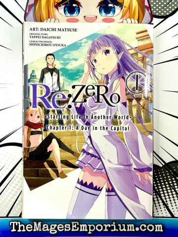 Re: Zero Starting Life in Another World Chapter 1: A Day in the Capital Vol 1 Akibento Exclusive (Online Order Only)