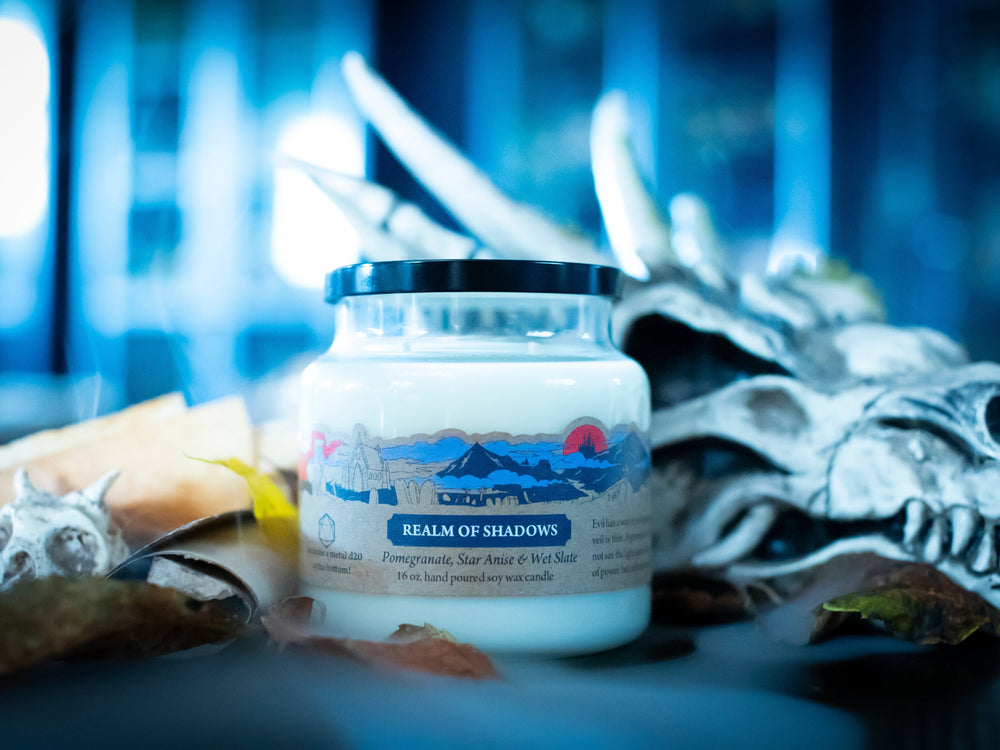 Cantrip Candles (16 oz Glass Candle) (ONLINE ORDER ONLY)