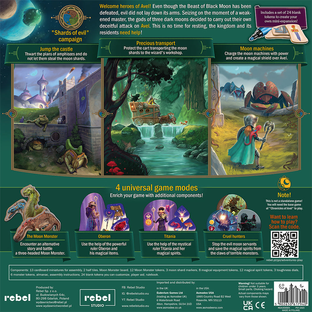 Chronicles of Avel - New Adventures (ONLINE ORDER ONLY)