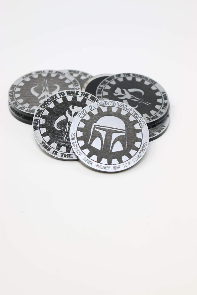 Mandalorian Challenge Coins (ONLINE ORDER ONLY)