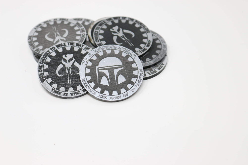 Mandalorian Challenge Coins (ONLINE ORDER ONLY)