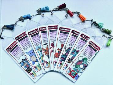 Recycled Pokemon Bookmarks (Online Order Only)