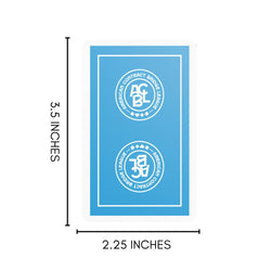 Jumbo Index 12 Cellophane-Wrapped Decks - New ACBL Logo - Traditional Coated ACBL Bridge Playing Cards (ONLINE ORDER ONLY)