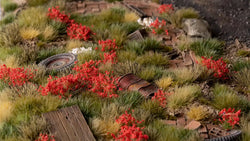 Gamers Grass Tufts: Red Flowers- Wild (ONLINE ORDER ONLY)