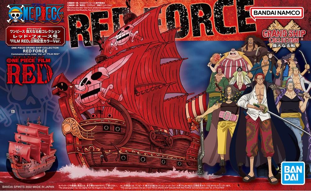 Bandai Spirits: One Piece - Red Force (Grand Ship Collection) Model Kit (ONLINE ORDER ONLY)
