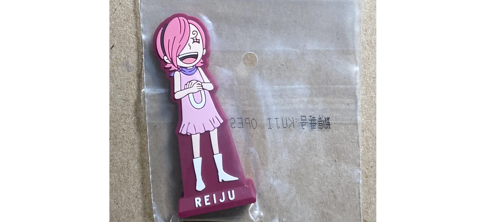 Cute Sanji’s Sister Reiju Childhood One Piece Rubber Stand