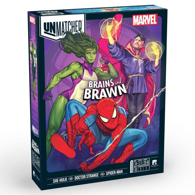 Unmatched: Marvel - Brains and Brawn (ONLINE ORDER ONLY)
