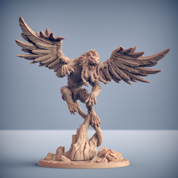 3D Printed Artisan Guild Proudmane Winged Lion The Requien Brotherhood 28mm 32mm (Online Only)