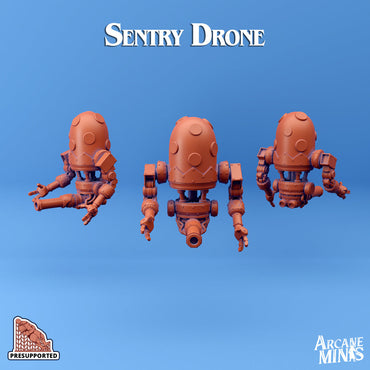 3D Printed Sordane Publishing Sentry Drone 1 AC Adventure From Sewer to Sky 28 32mm D&D (Online Only)