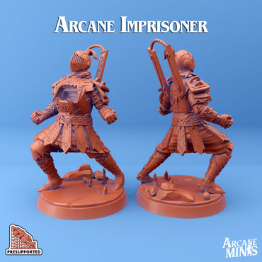 3D Printed Sordane Publishing Arcane Imprisoner AC Adventure From Sewer to Sky 28 32mm D&D (Online Only)