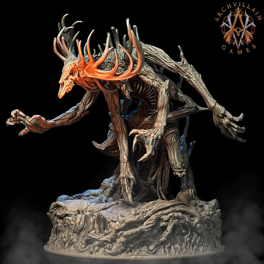 3D Printed Archvillain Games Dark Fae - The Netthing Fae Wendigo 28mm 32mm D&D (Online Only)