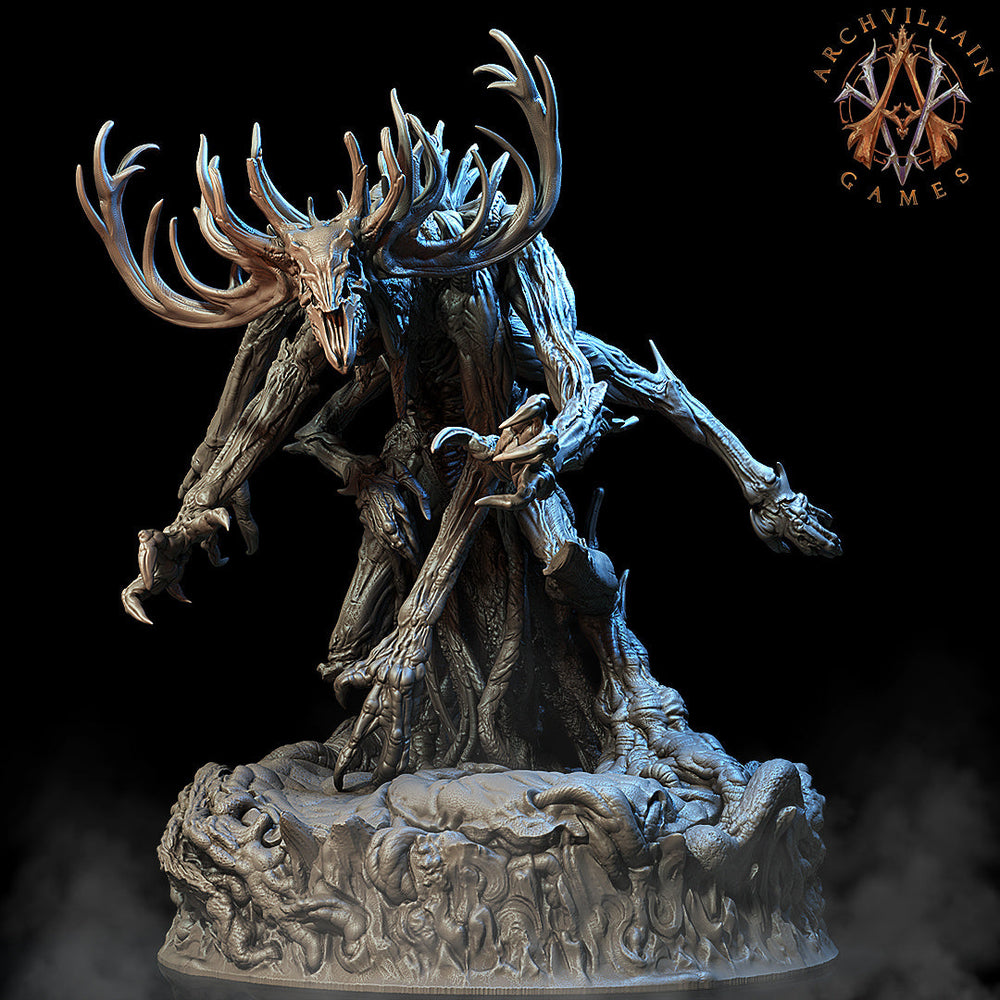 3D Printed Archvillain Games Dark Fae - The Netthing Fae Wendigo 28mm 32mm D&D (Online Only)