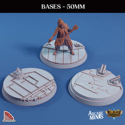 3D Printed Sordane Publishing Base Pack 1 Sordane Bases 28 32mm D&D (Online Only)
