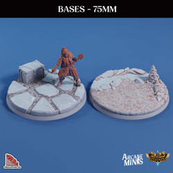 3D Printed Sordane Publishing Base Pack 1 Sordane Bases 28 32mm D&D (Online Only)