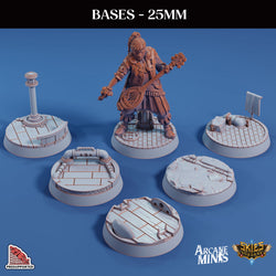 3D Printed Sordane Publishing Base Pack 2 Sordane Bases 28 32mm D&D (Online Only)