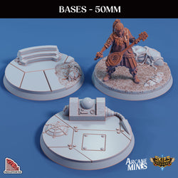 3D Printed Sordane Publishing Base Pack 2 Sordane Bases 28 32mm D&D (Online Only)