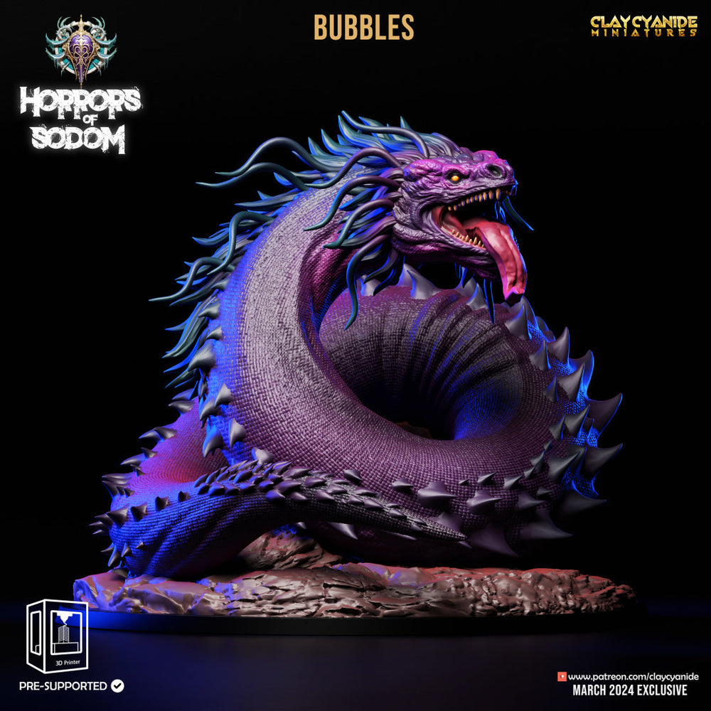 3D Printed Clay Cyanide Horrors of Sodom - Bubbles 28mm 32mm D&D (Online Only)