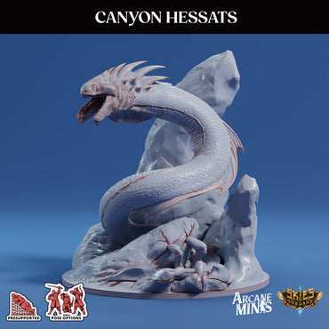 3D Printed Sordane Publishing Canyon Hessats 28 32mm D&D (Online Only)