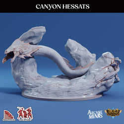 3D Printed Sordane Publishing Canyon Hessats 28 32mm D&D (Online Only)