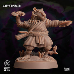 3D Printed Sordane Publishing Arcane Minis Cappy Ranger 28 32mm D&D (Online Only)