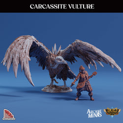 3D Printed Sordane Publishing Arcane Minis Carcassite Vulture Cult of Umiera 28 32mm D&D (Online Only)