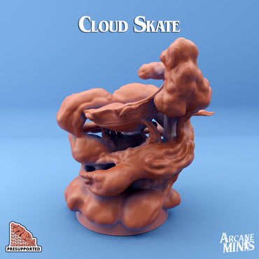 3D Printed Sordane Publishing Cloud Skates 28 32mm D&D (Online Only)