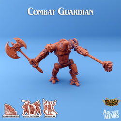 3D Printed Sordane Publishing Arcane Minis Shard Guardians Combat Set Shard Guardian Set 28 32mm D&D (Online Only)
