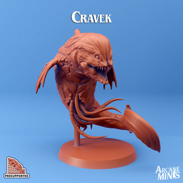 3D Printed Sordane Publishing Cravek AC Adventure The Lost Fleet 28 32mm D&D (Online Only)