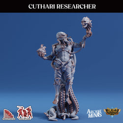 3D Printed Sordane Publishing Echoes of Madness - A Sordane Stories Cuthari Researcher 28 32mm D&D (Online Only)