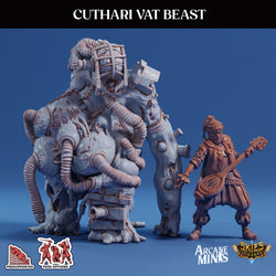 3D Printed Sordane Publishing Cuthari Vat Beast Echoes of Madness A Sordane Stories 28 32mm D&D (Online Only)