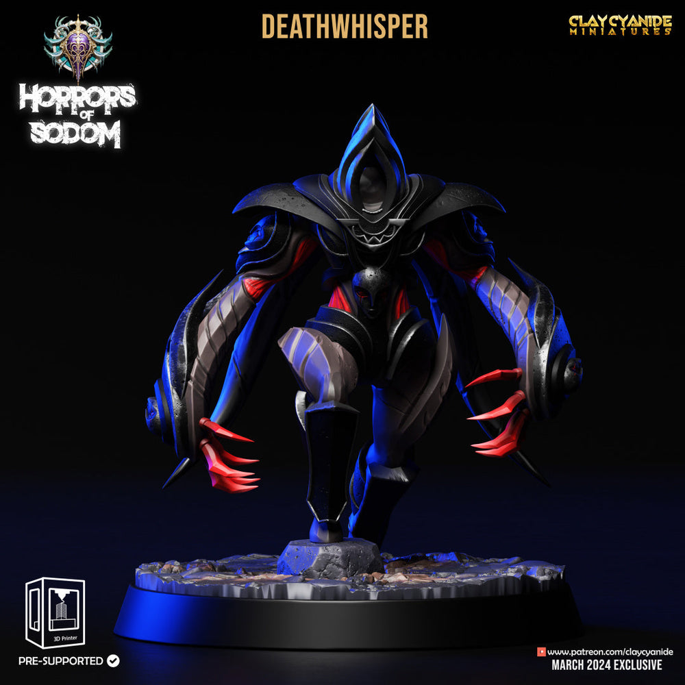 3D Printed Clay Cyanide Faction Bane of Eclipse 28mm 32mm D&D (Online Only)