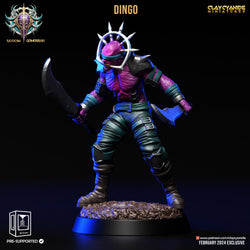 3D Printed Clay Cyanide Abominations of Gomorrah - Dingo 28mm 32mm D&D (Online Only)