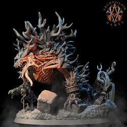 3D Printed Archvillain Games Dark Fae - The Undead Fiend 28mm 32mm D&D (Online Only)