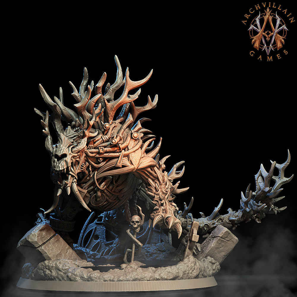 3D Printed Archvillain Games Dark Fae - The Undead Fiend 28mm 32mm D&D (Online Only)