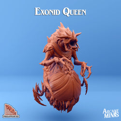 3D Printed Sordane Publishing Exonids Queen Set 28 32mm D&D (Online Only)