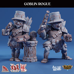 3D Printed Sordane Publishing Arcane Minis Goblin Rogue Scrapper Pirates Set 28 32mm D&D (Online Only)