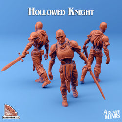 3D Printed Sordane Publishing Hollowed Ones 28 32mm D&D (Online Only)