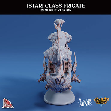 3D Printed Sordane Publishing Arcane Minis Mini Ship - Istari Frigate (Online Only)