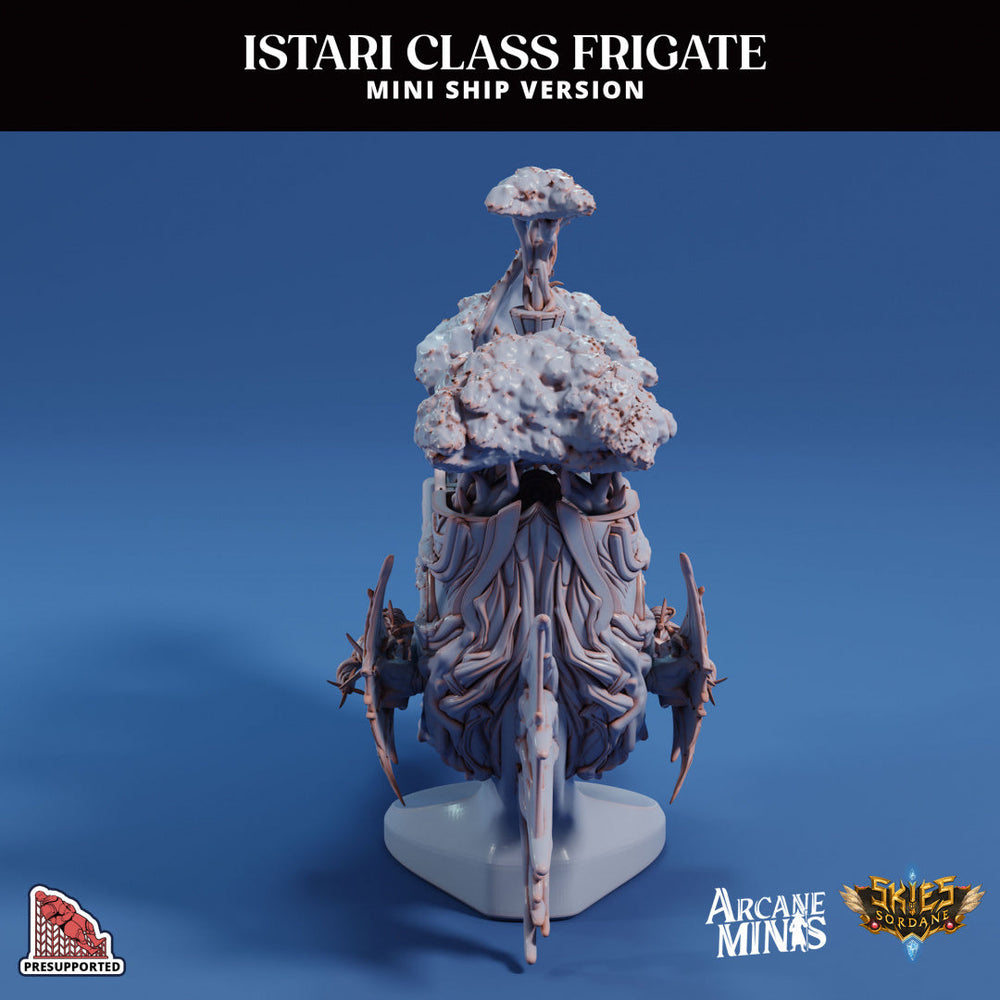 3D Printed Sordane Publishing Arcane Minis Mini Ship - Istari Frigate (Online Only)