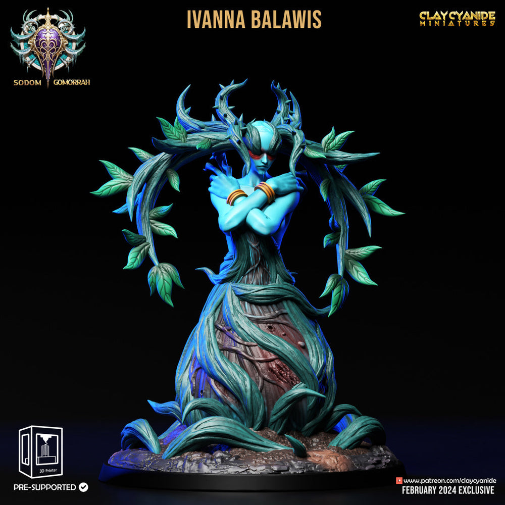 3D Printed Clay Cyanide Ivanna Balawis Abominations of Gomorrah 28 32 mm D&D (Online Only)
