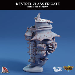 3D Printed Sordane Publishing Arcane Minis Mini Ship - Kestrel Frigate (Online Only)