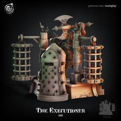 3D Printed Cast n Play - The Executioner 28mm 32mm D&D (Online Only)