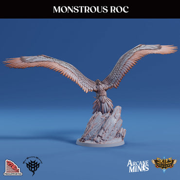 3D Printed Sordane Publishing Monstrous Roc 28 32mm D&D (Online Only)