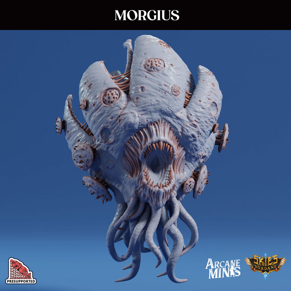 3D Printed Sordane Publishing Morgius 28 32mm D&D (Online Only)