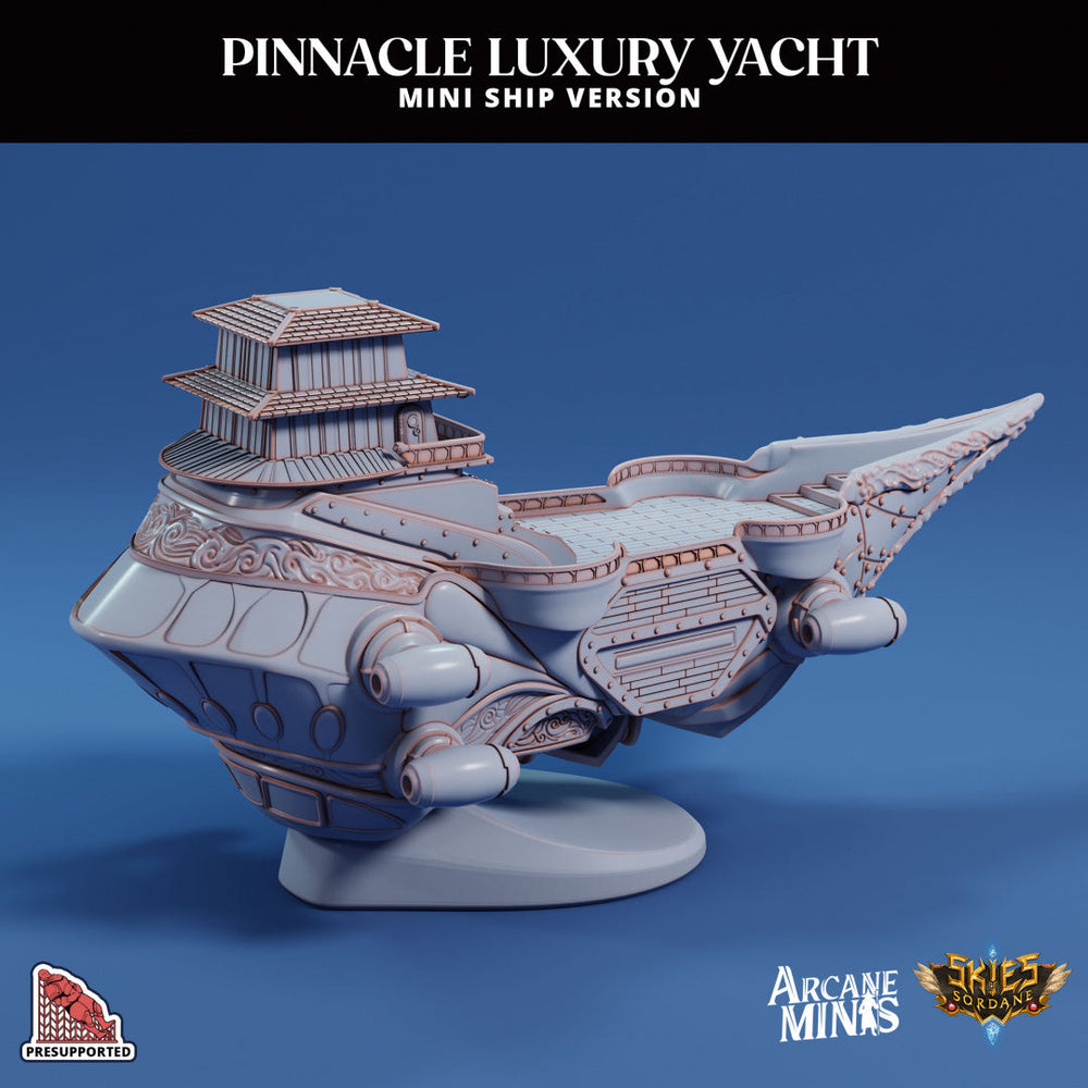 3D Printed Sordane Publishing The Pinnacle Mini Ship 28 32mm D&D (Online Only)