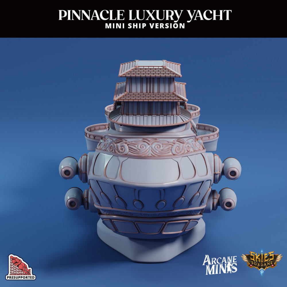 3D Printed Sordane Publishing The Pinnacle Mini Ship 28 32mm D&D (Online Only)